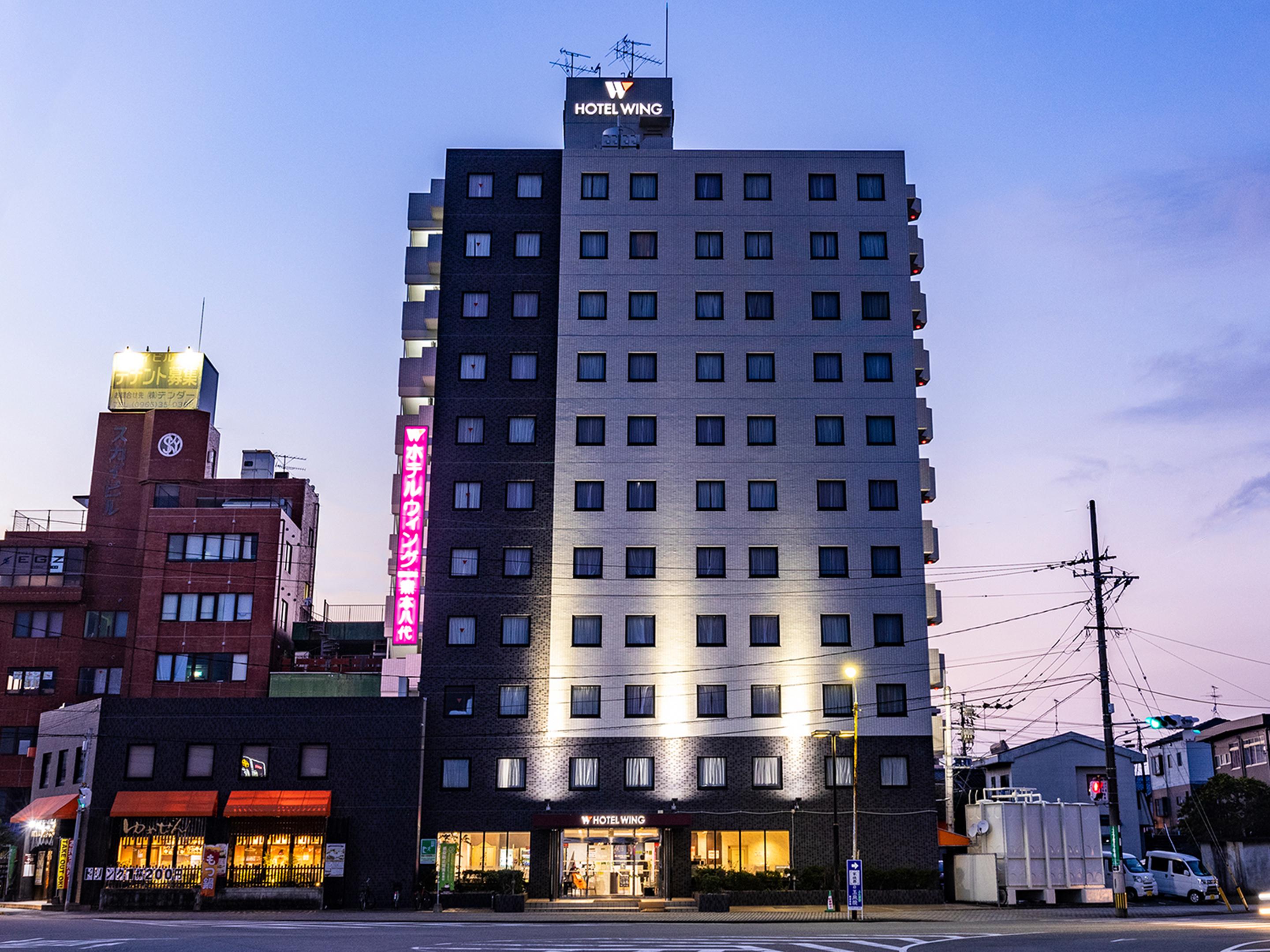 Hotel Wing International Kumamoto Яцушіро Екстер'єр фото